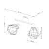 Plafon ARTEMIS 2 czarny SL.1106 - Sollux - obrazek 5