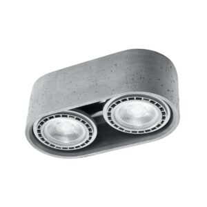 Plafon BASIC 2 beton SL.0882 - Sollux