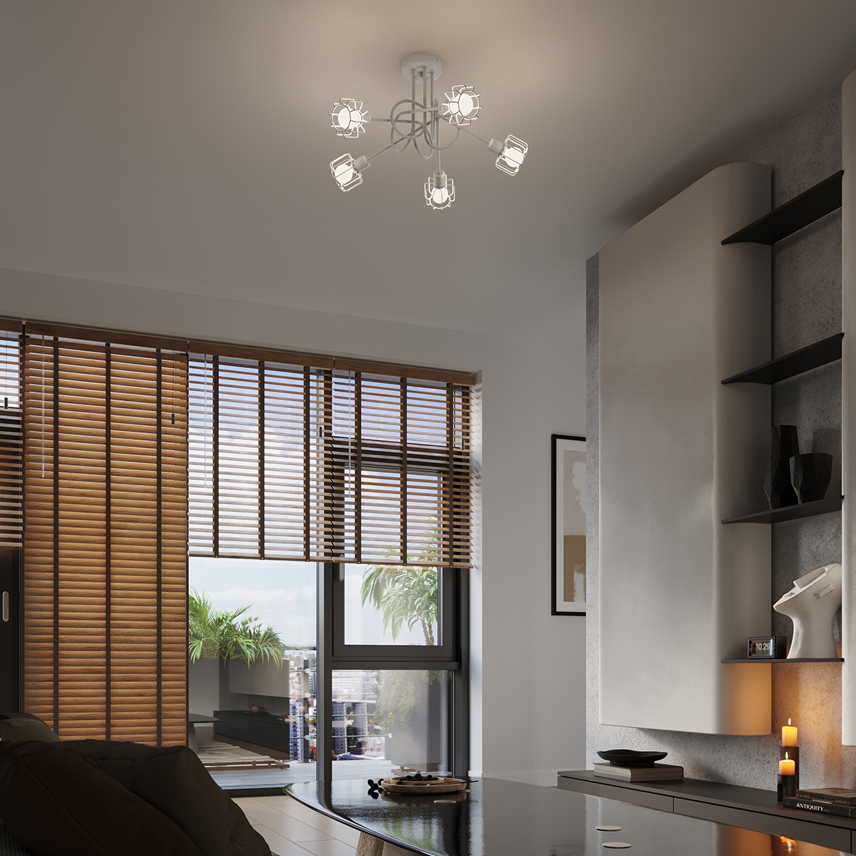 Plafon BELUCI 2 biały SL.1112 - Sollux - obrazek 8