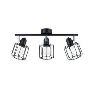 Plafon BELUCI 3 czarny SL.1116 - Sollux