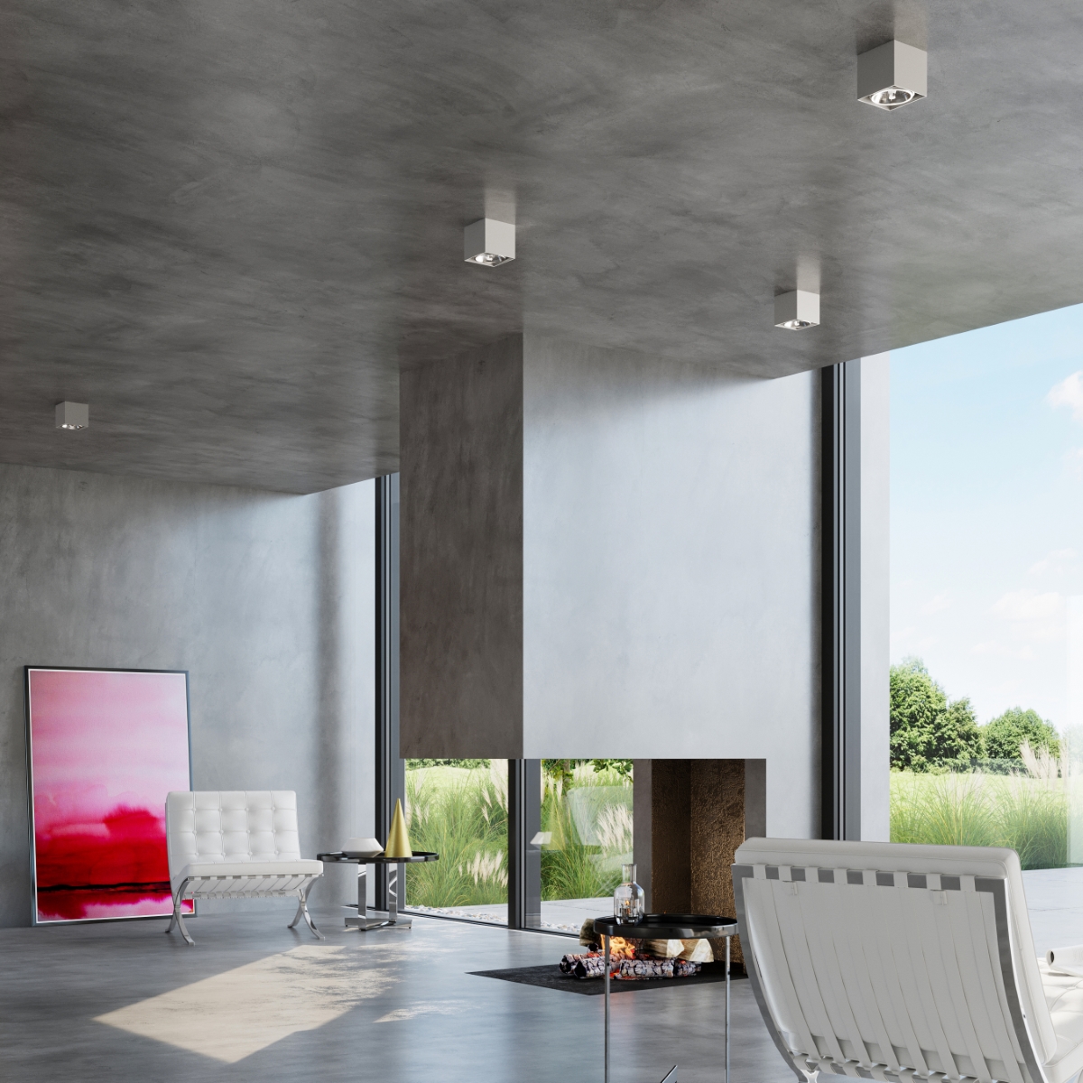 Plafon BLAKE szary SL.0699 - Sollux - obrazek 7