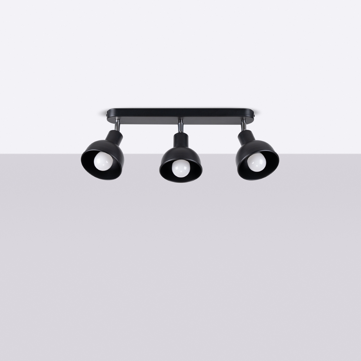 Plafon ELBA 3 czarny SL.1318 - Sollux - obrazek 2