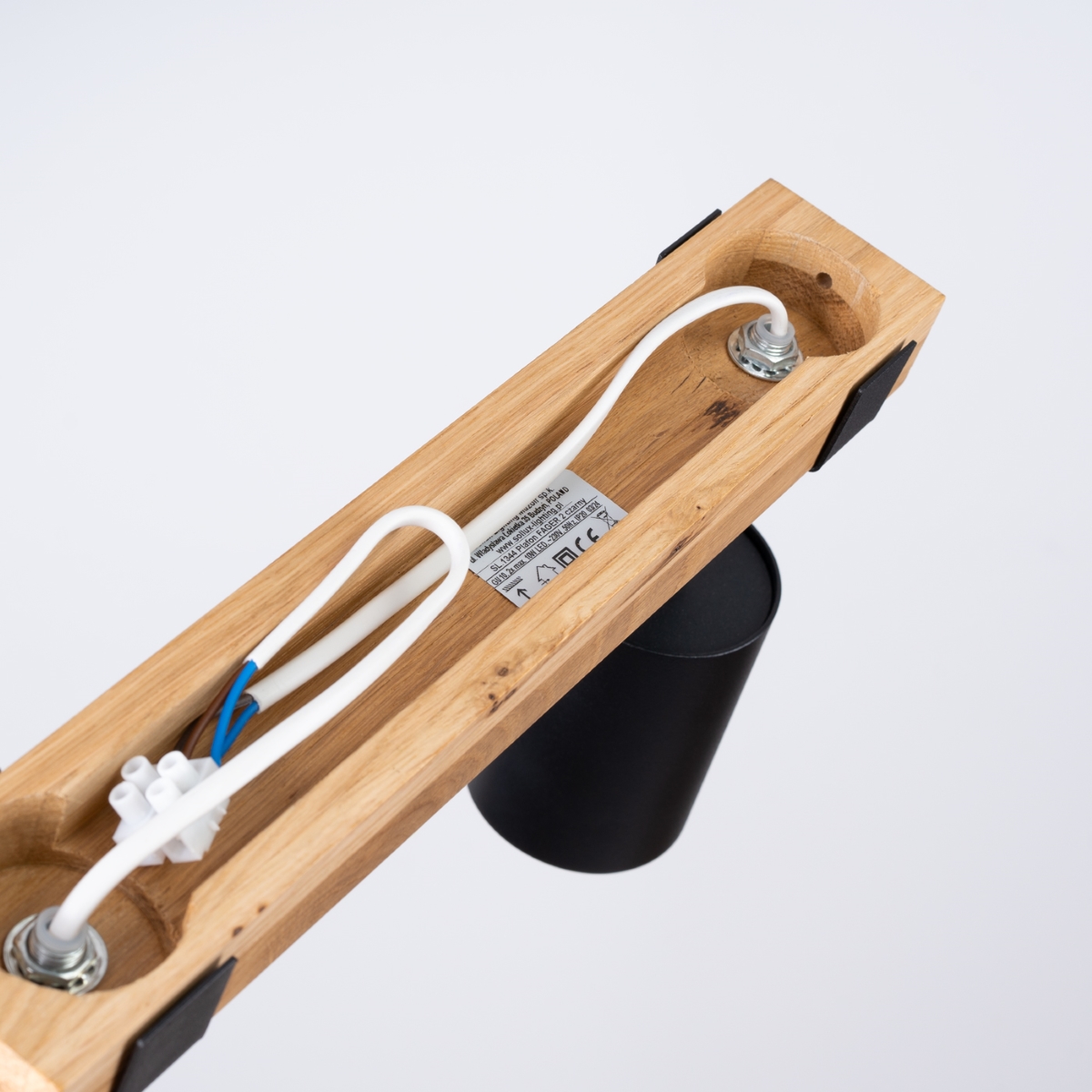 Plafon FAGER 2 czarny SL.1344 - Sollux - obrazek 5