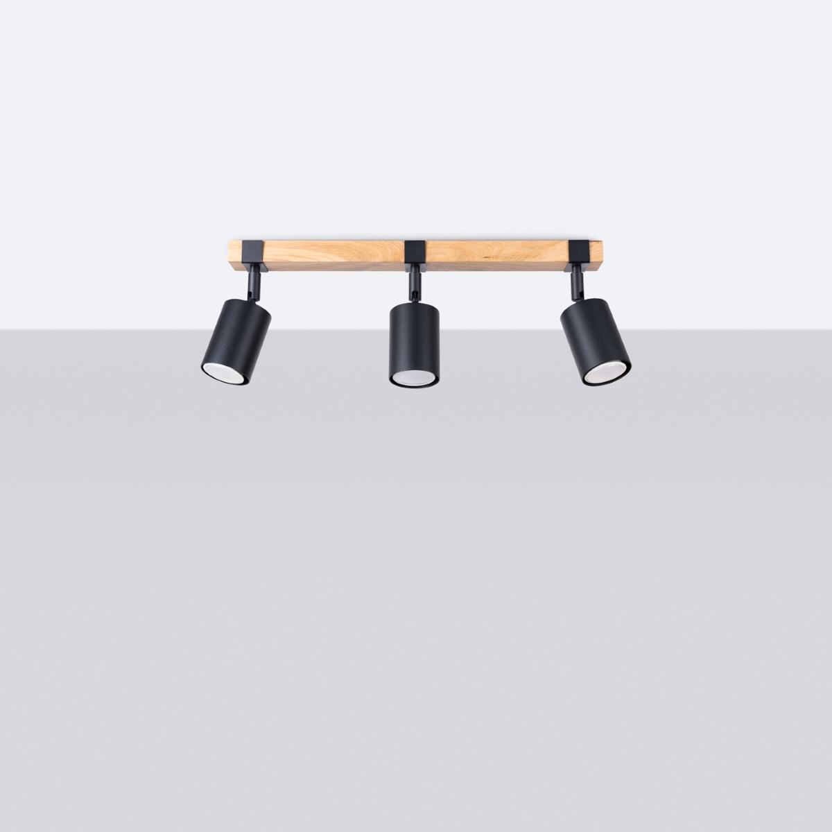 Plafon FAGER 3 czarny SL.1345 - Sollux - obrazek 2