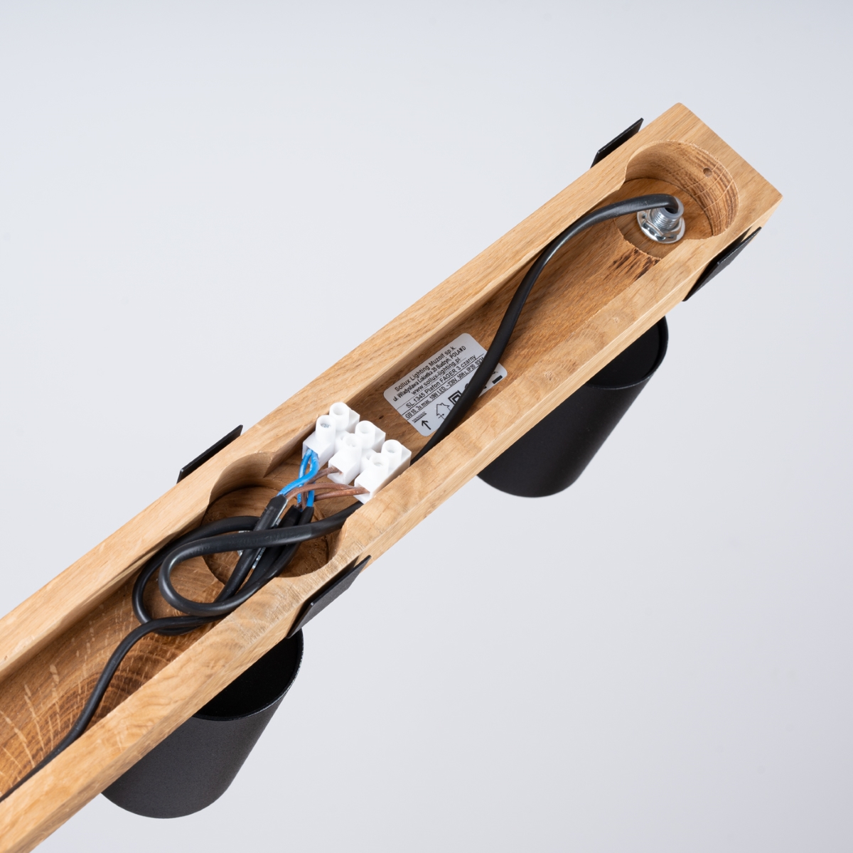 Plafon FAGER 3 czarny SL.1345 - Sollux - obrazek 5