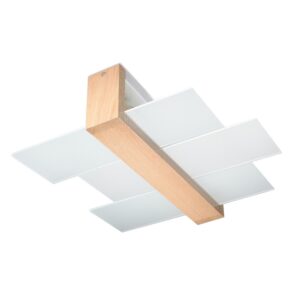 Plafon FENIKS 2 naturalne drewno SL.0076 - Sollux