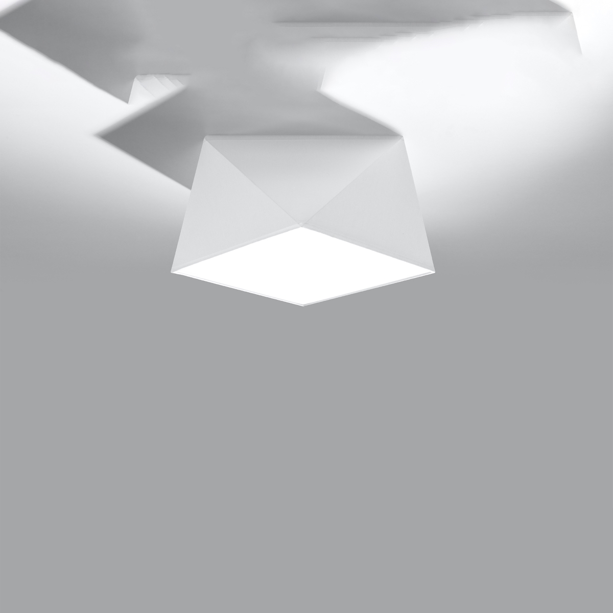 Plafon HEXA 25 biały SL.0686 - Sollux - obrazek 2