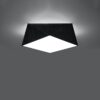 Plafon HEXA 35 czarny SL.0690 - Sollux - obrazek 3