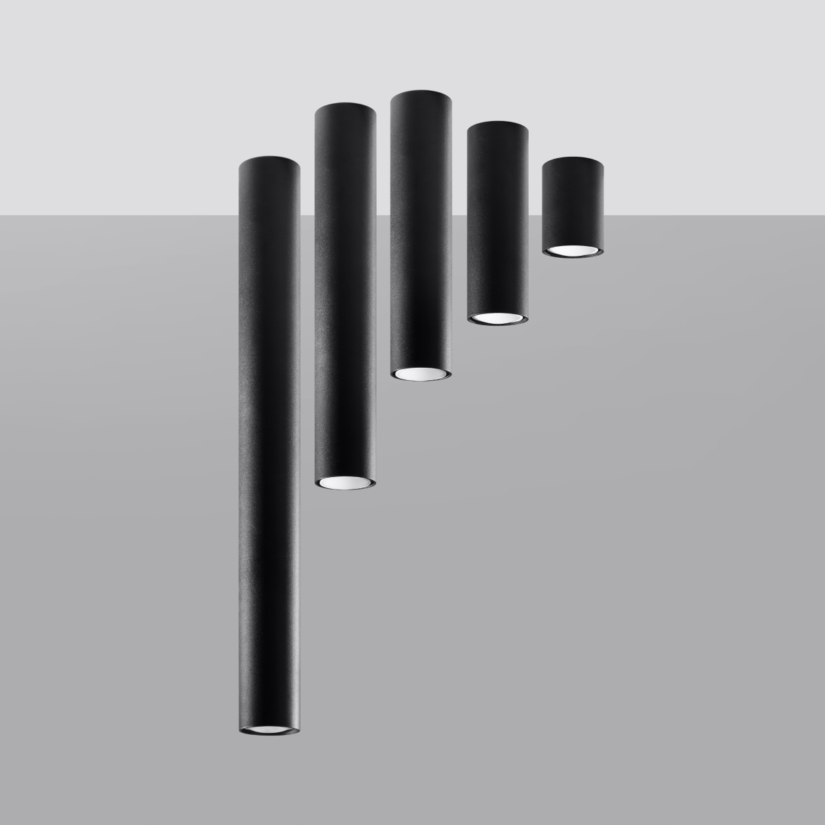 Plafon LAGOS 20 czarny SL.1001 - Sollux - obrazek 5