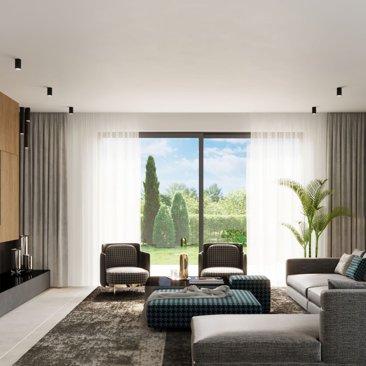 Plafon LAGOS 20 czarny SL.1001 - Sollux - obrazek 9