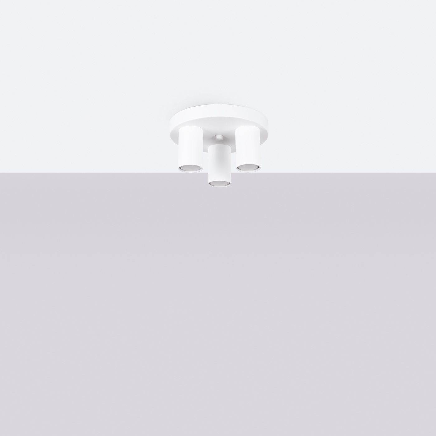 Plafon LAGOS 3P biały SL.1464 - Sollux - obrazek 2