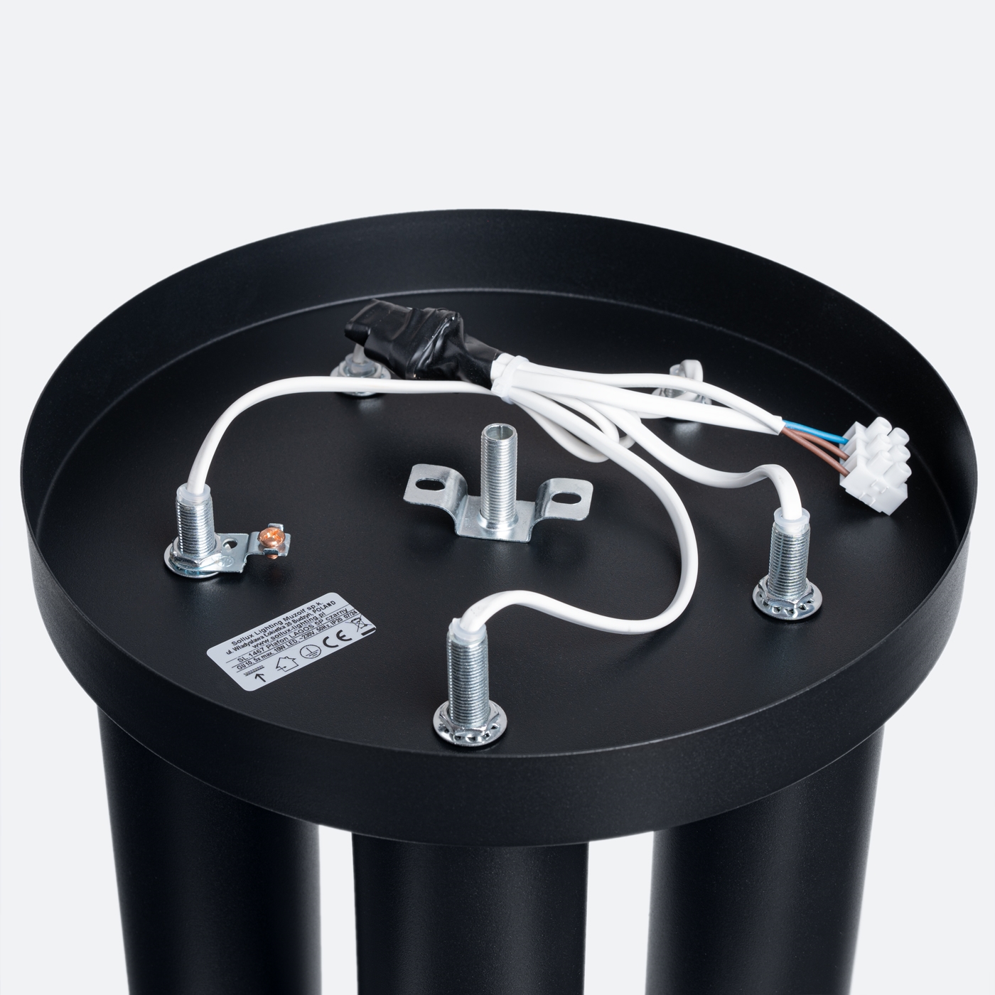 Plafon LAGOS 5P czarny SL.1467 - Sollux - obrazek 5