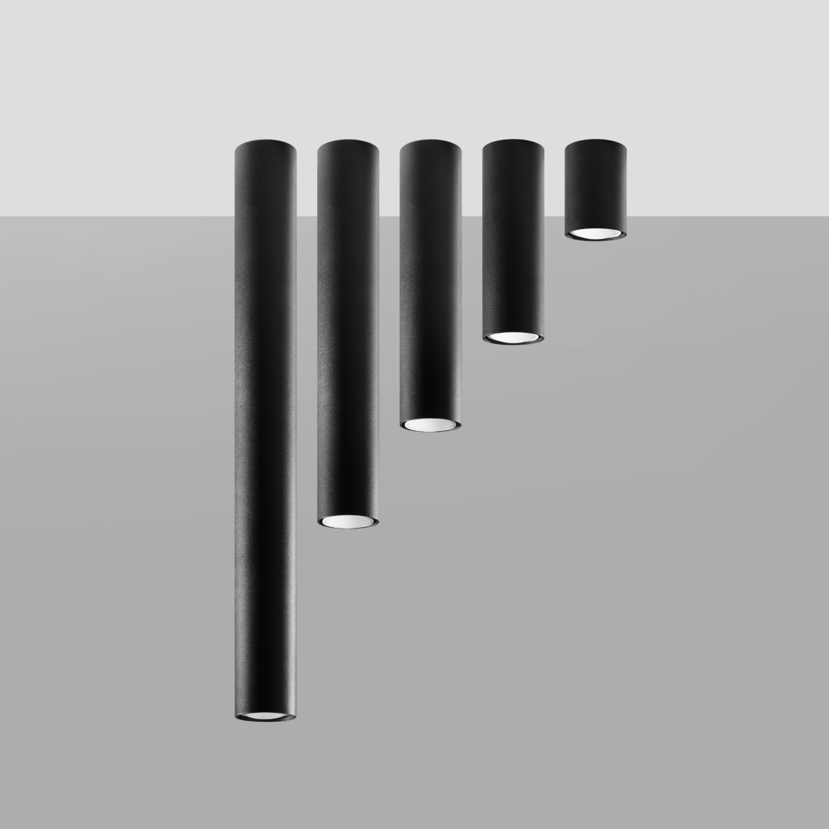 Plafon LAGOS 60 czarny SL.1003 - Sollux - obrazek 4