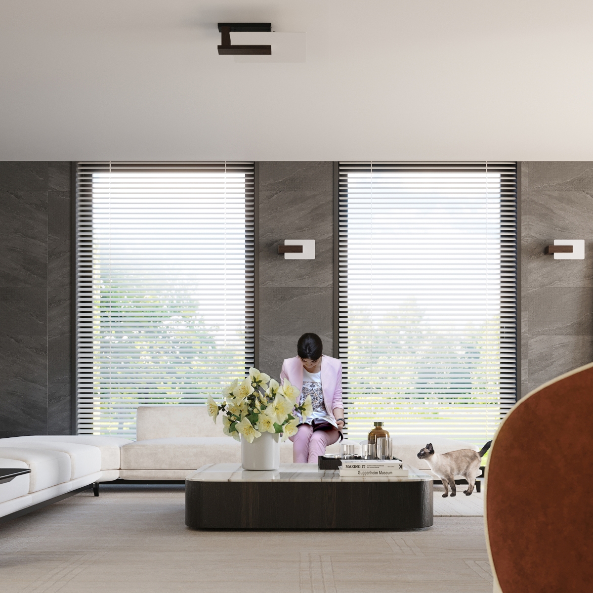 Plafon LAPPO wenge SL.1097 - Sollux - obrazek 7