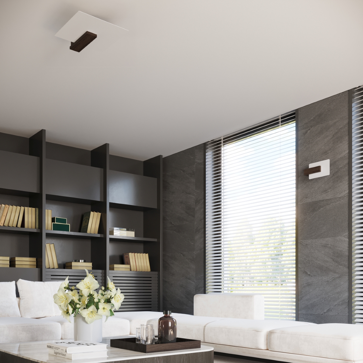 Plafon LAPPO wenge SL.1097 - Sollux - obrazek 9