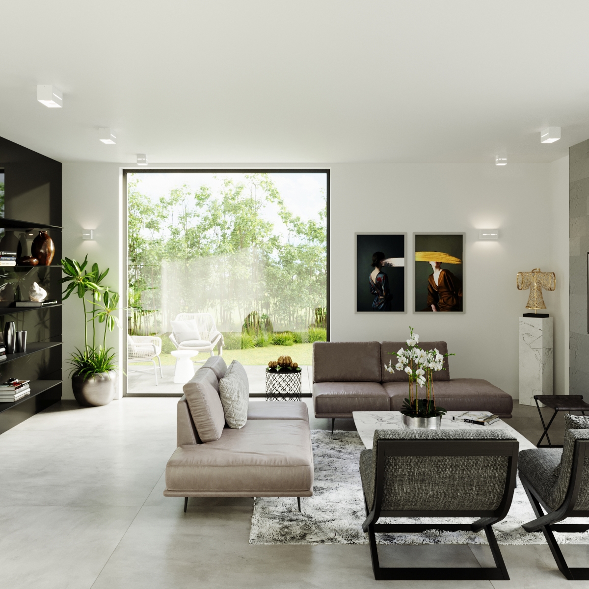 Plafon LOBO MAXI biały SL.0383 - Sollux - obrazek 7