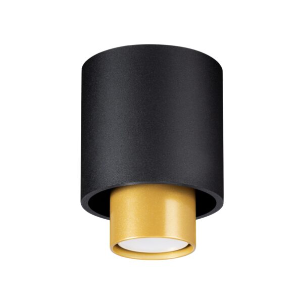 Plafon NESI czarny SL.0982 - Sollux