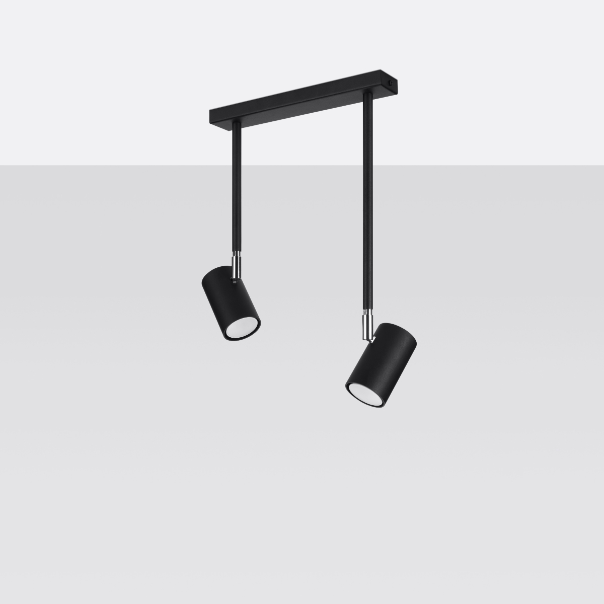 Plafon NORANO 2 czarny SL.1075 - Sollux - obrazek 2