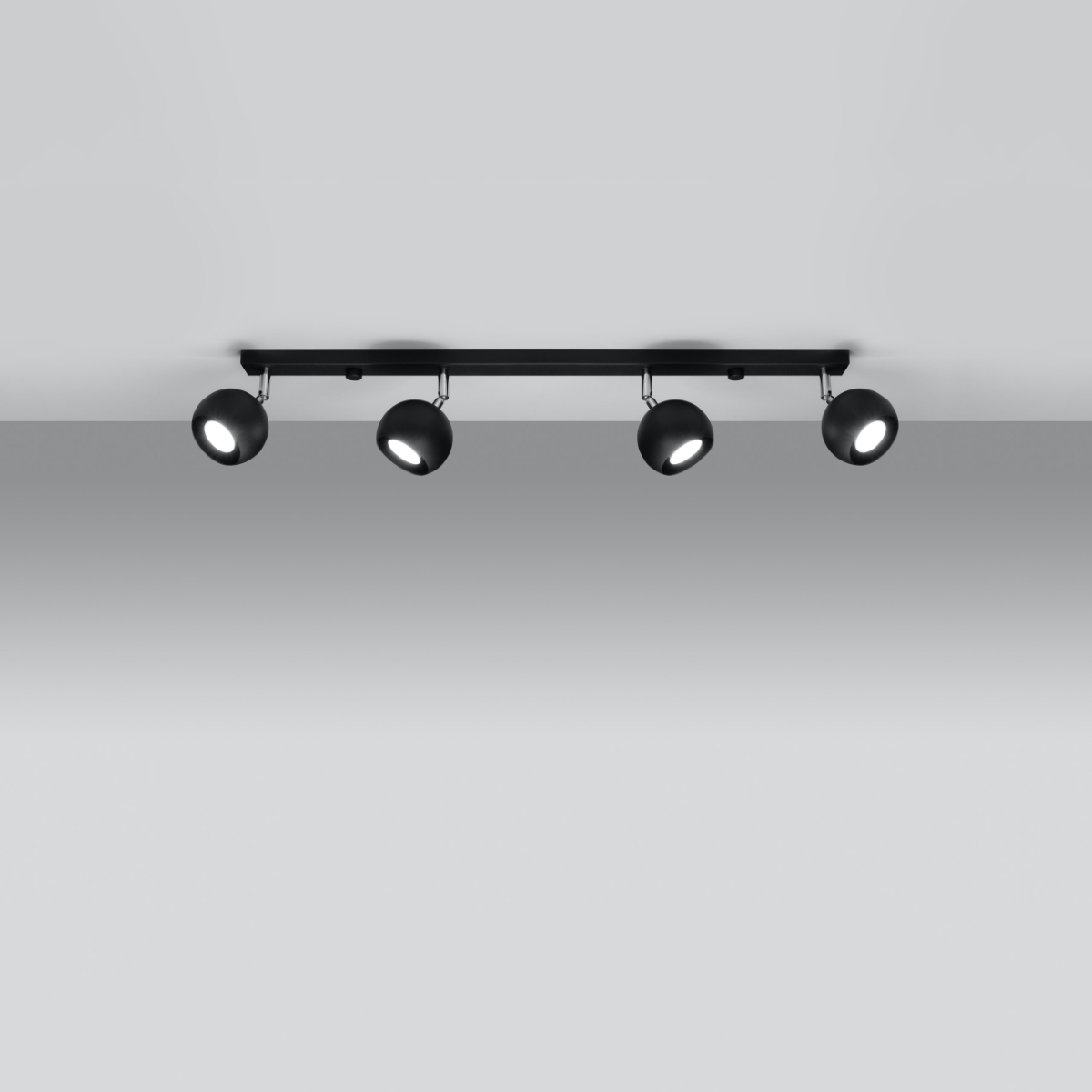 Plafon OCULARE 4L czarny SL.0447 - Sollux - obrazek 3