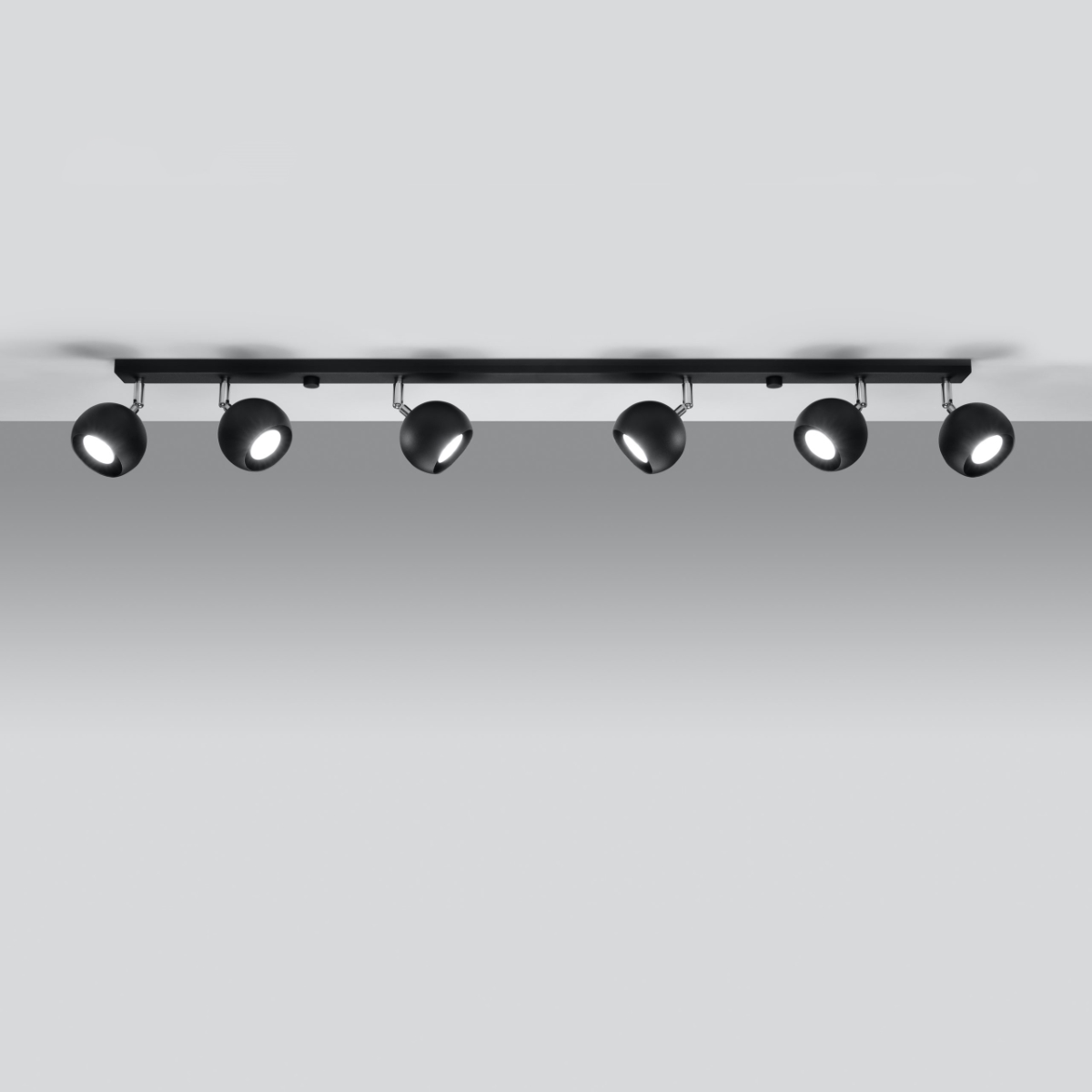 Plafon OCULARE 6L czarny SL.0448 - Sollux - obrazek 3