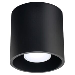 Plafon ORBIS 1 czarny SL.0016 - Sollux