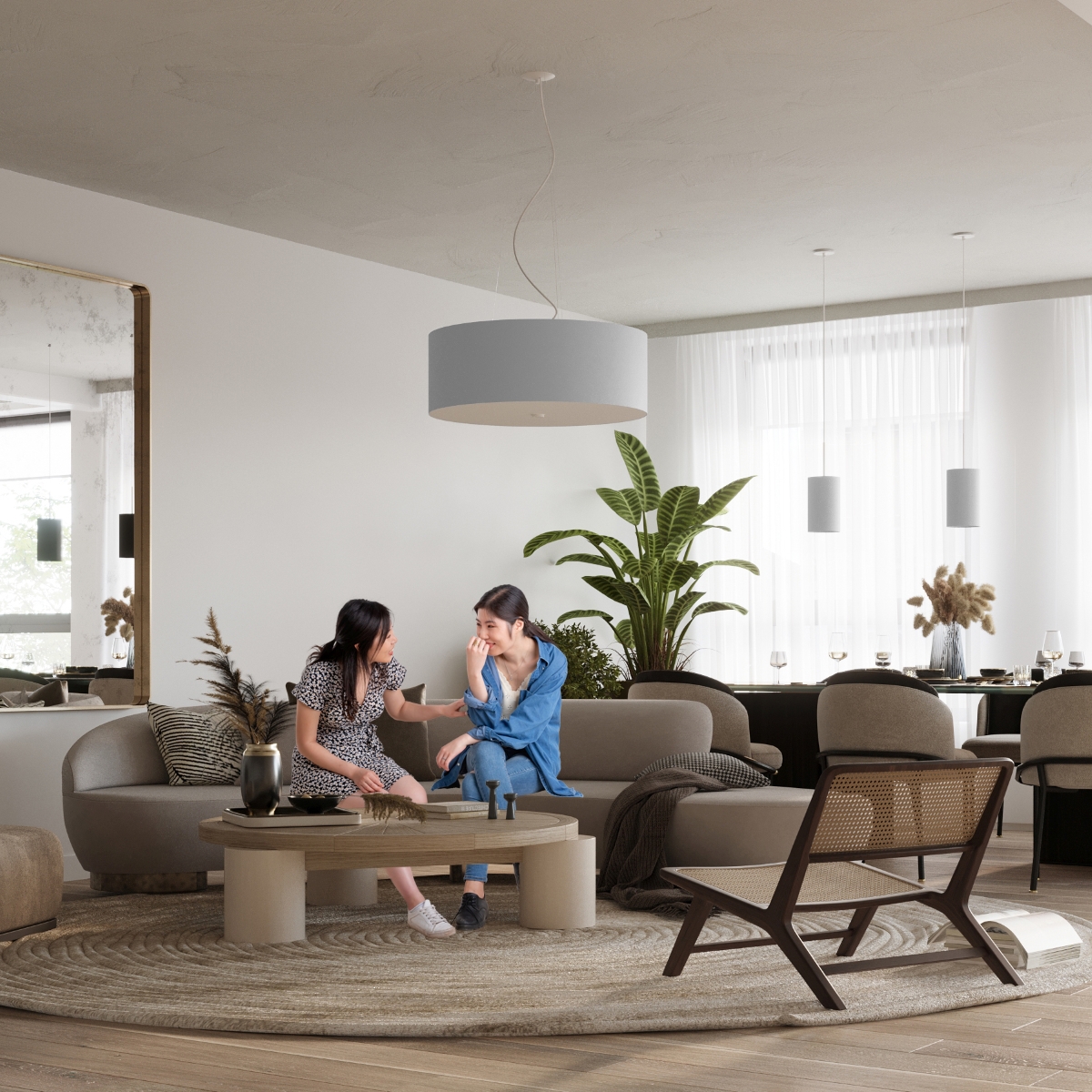 Plafon OTTO 50 biały SL.0745 - Sollux - obrazek 6