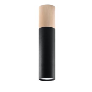 Plafon PABLO czarny SL.0635 - Sollux