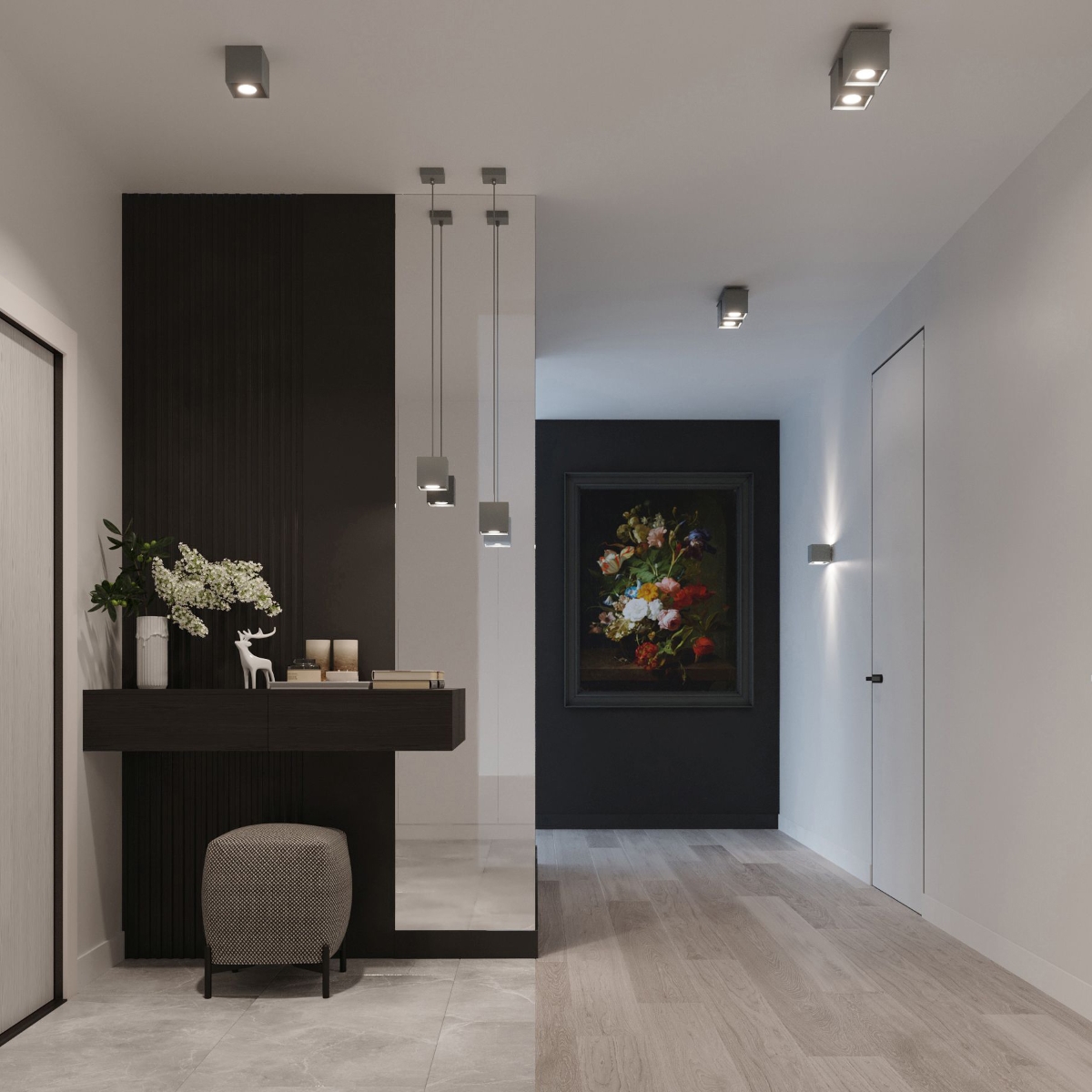 Plafon QUAD 2 szary SL.0064 - Sollux - obrazek 8