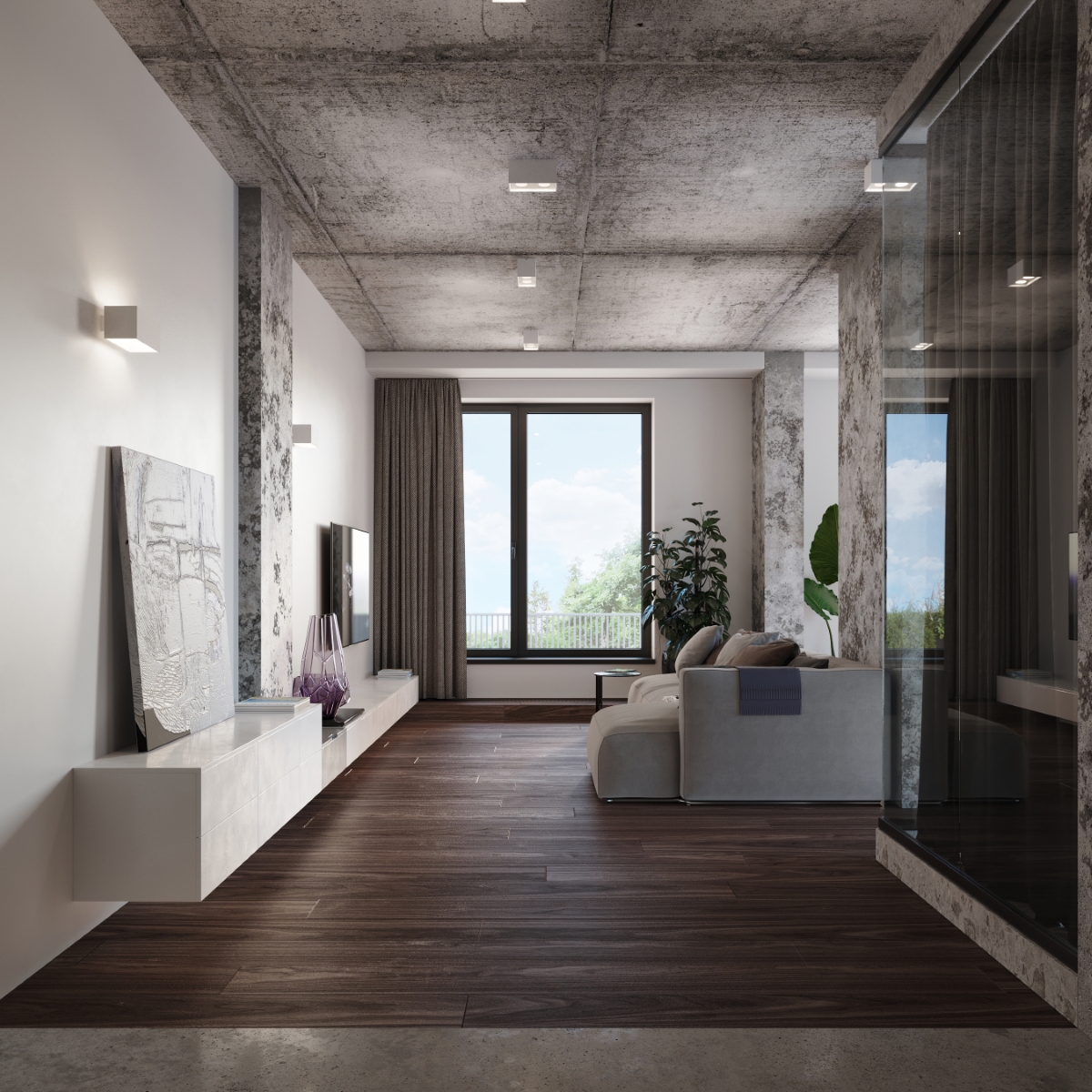 Plafon QUAD MAXI biały SL.0380 - Sollux - obrazek 7