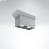 Plafon QUAD MAXI szary SL.0382 - Sollux - obrazek 2
