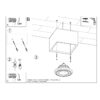 Plafon QUATRO 1 beton SL.0883 - Sollux - obrazek 5