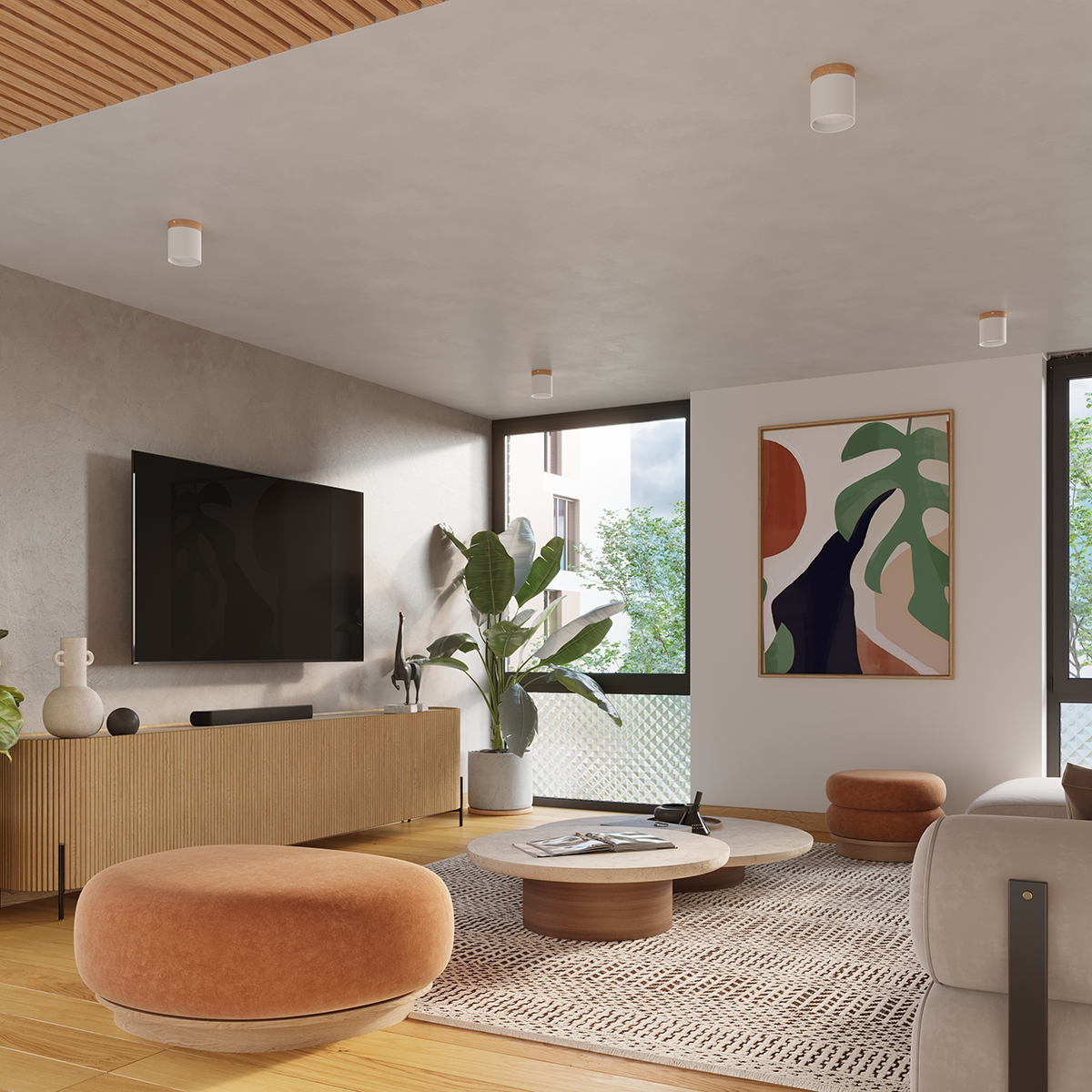 Plafon RIF biały SL.1348 - Sollux - obrazek 12