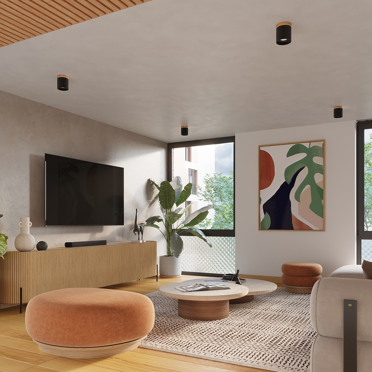 Plafon RIF czarny SL.1349 - Sollux - obrazek 13