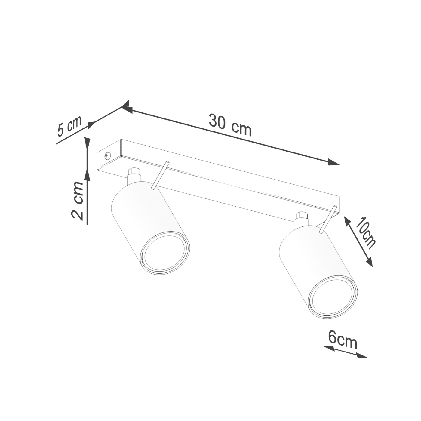 Plafon RING 2 beżowy SL.1495 - Sollux - obrazek 9