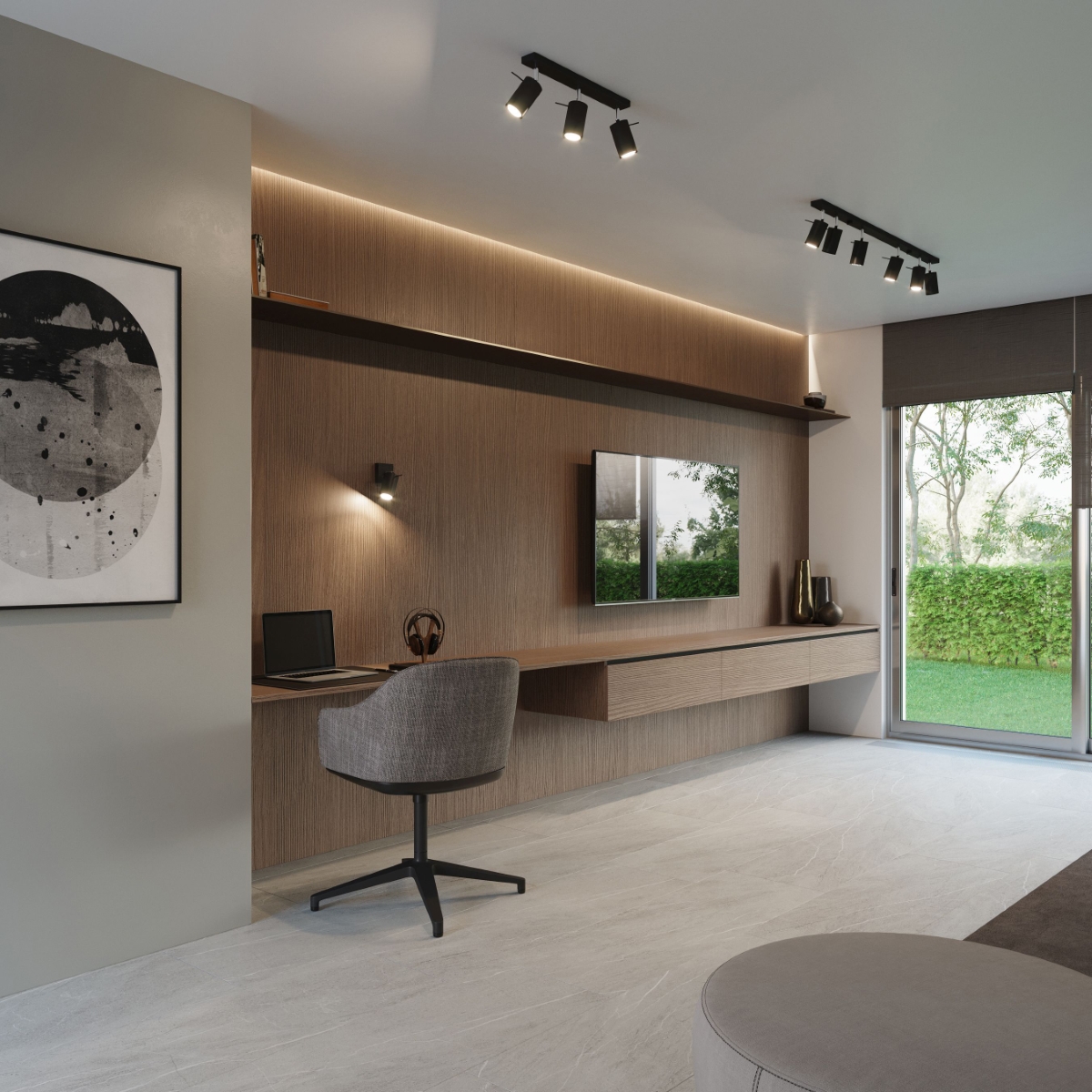 Plafon RING 2 czarny SL.0092 - Sollux - obrazek 8