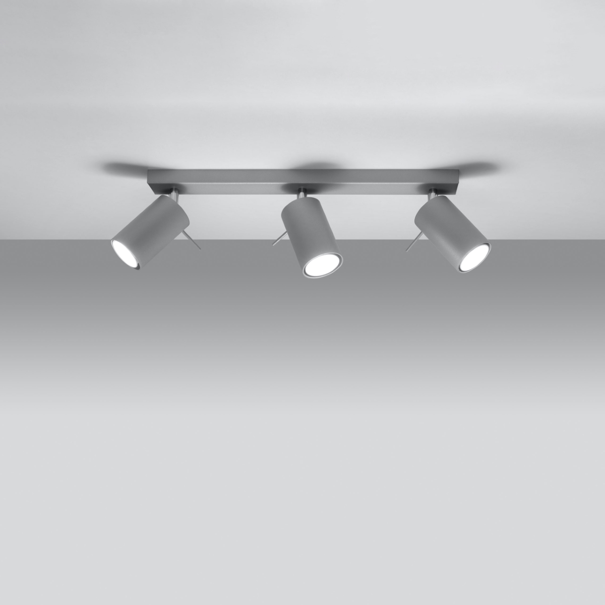 Plafon RING 3 szary SL.0451 - Sollux - obrazek 3