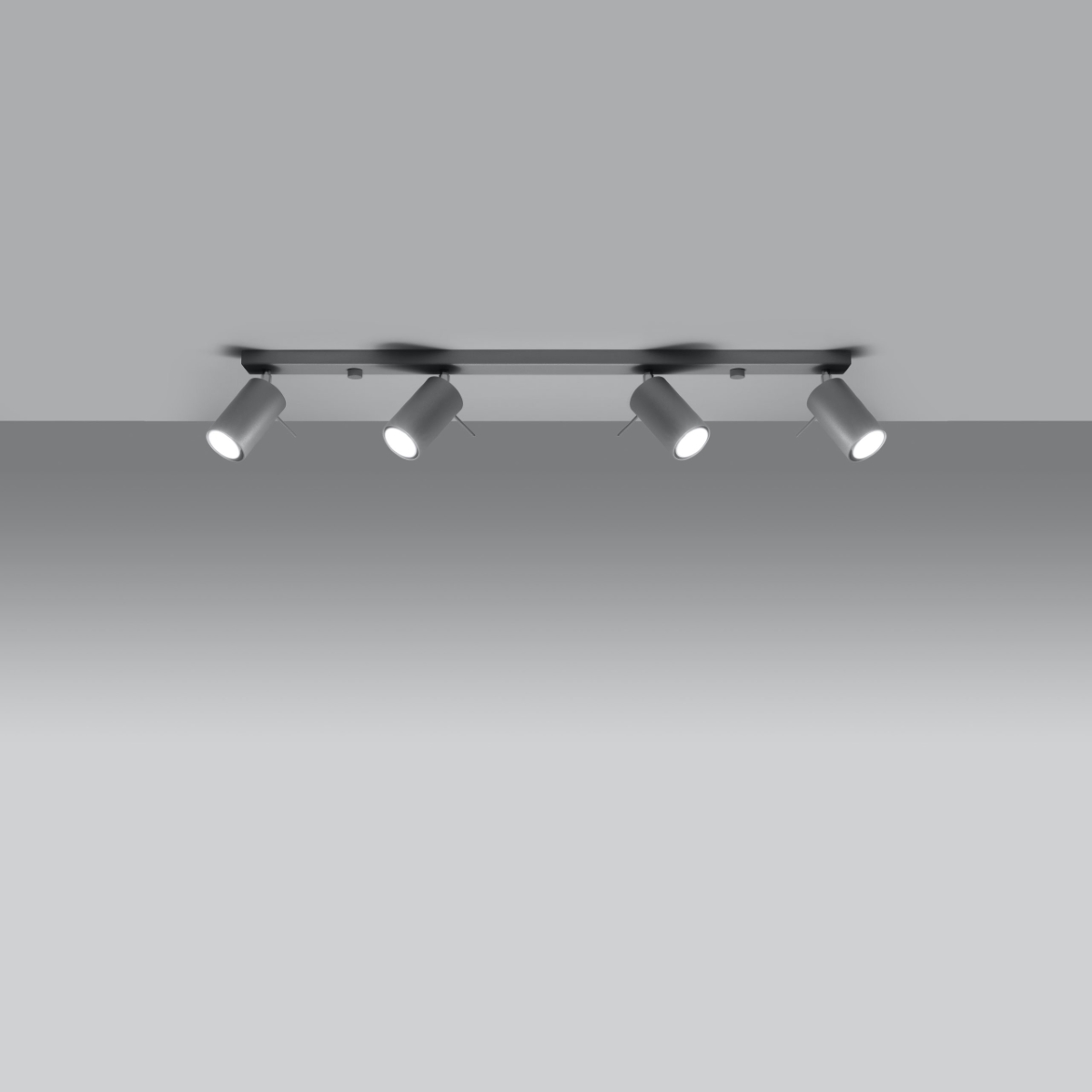 Plafon RING 4L szary SL.0453 - Sollux - obrazek 3