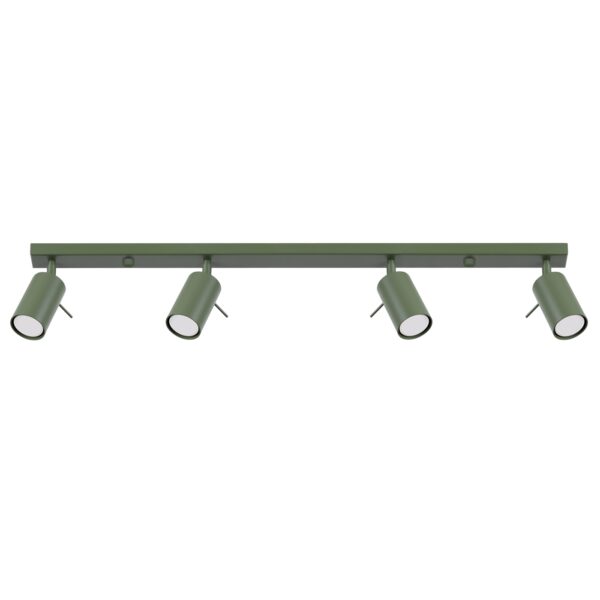 Plafon RING 4L zielony oliwkowy SL.1504 - Sollux