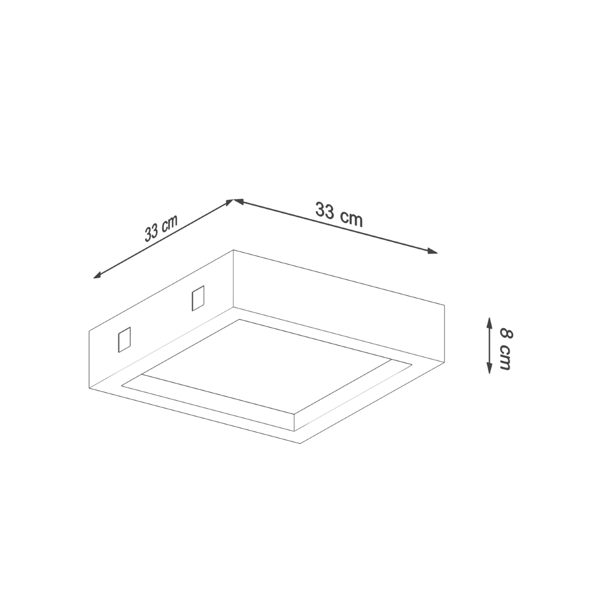 Plafon RIZA beton SL.0995 - Sollux - obrazek 4