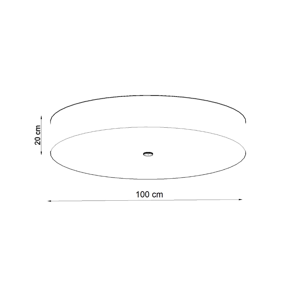 Plafon SKALA 100 czarny SL.0818 - Sollux - obrazek 4