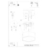 Plafon SUNDE 13 czarny SL.1060 - Sollux - obrazek 7