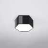 Plafon SUNDE 15 czarny SL.1061 - Sollux - obrazek 2