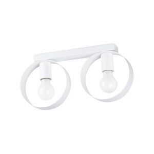 Plafon TITRAN 2 biały SL.1135 - Sollux