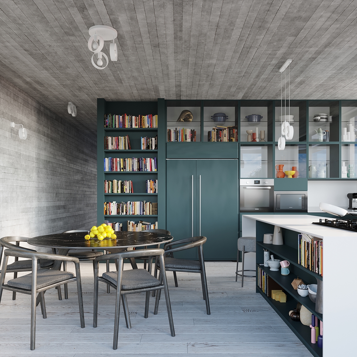 Plafon TITRAN 3 biały SL.1136 - Sollux - obrazek 8