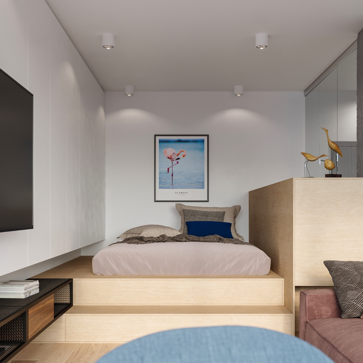 Plafon TIUBE biały SL.0695 - Sollux - obrazek 8