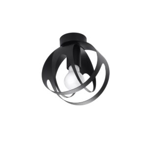 Plafon TULOS czarny SL.1086 - Sollux