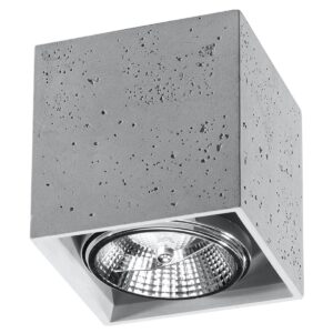Plafon VALDE 140 beton SL.0646 - Sollux