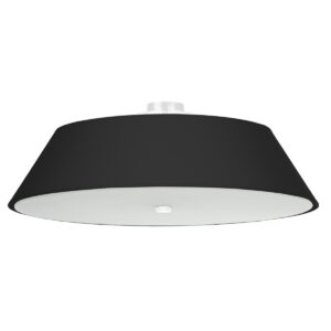 Plafon VEGA 70 czarny SL.0822 - Sollux
