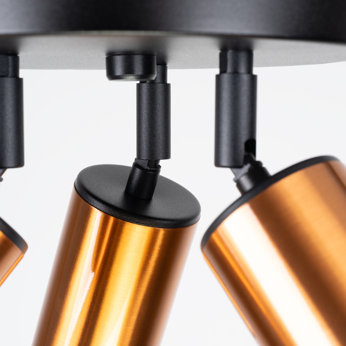 Plafon WINX 3P czarny/miedź SL.1377 - Sollux - obrazek 8