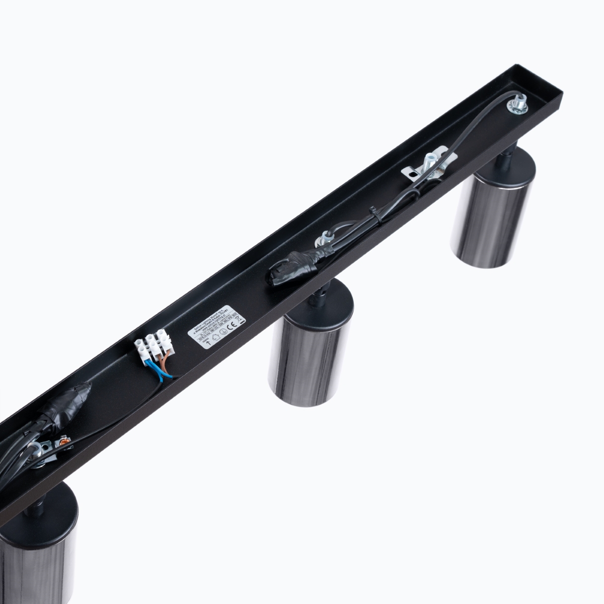 Plafon WINX 4L czarny/chrom SL.1371 - Sollux - obrazek 4